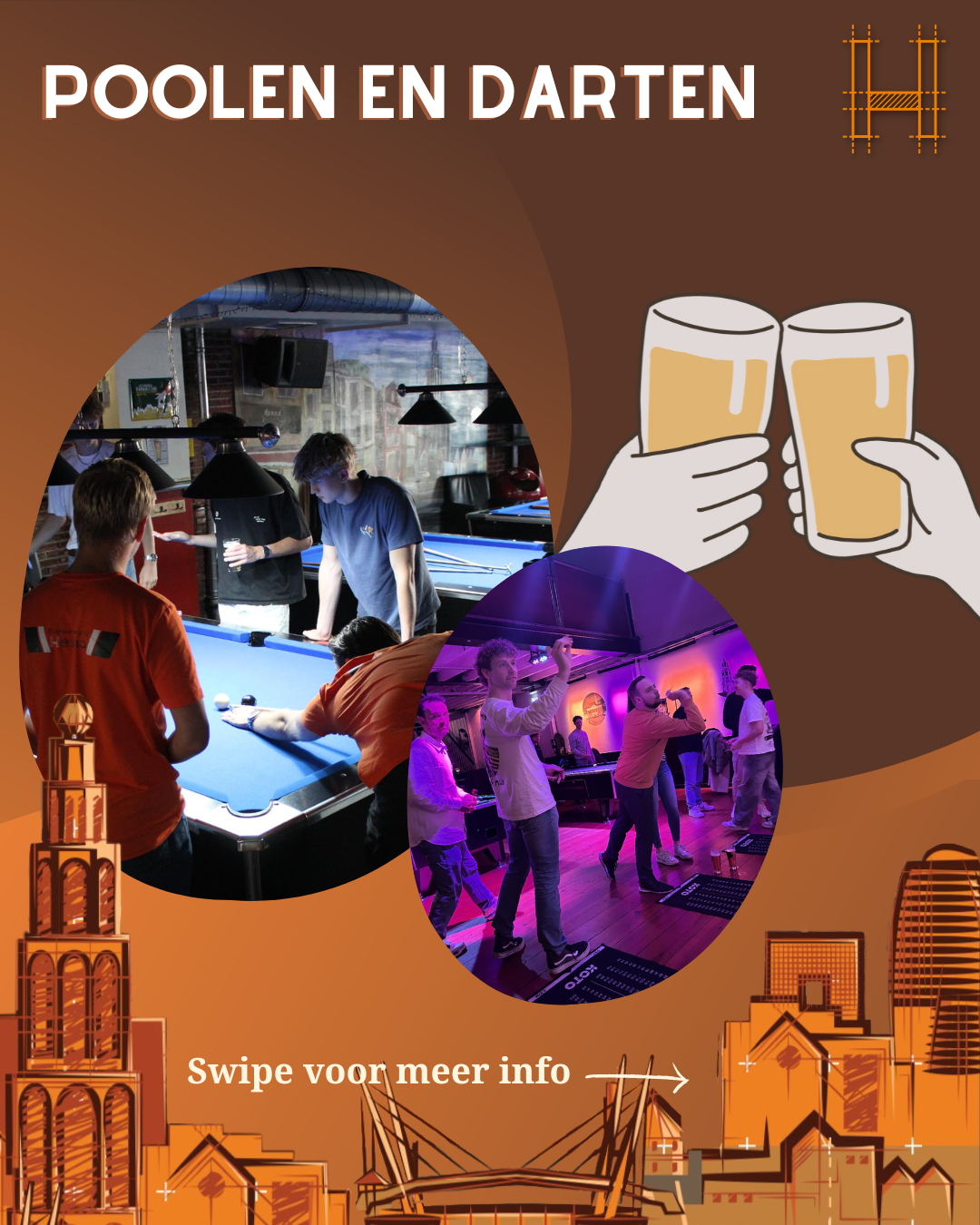 Poolen en darten