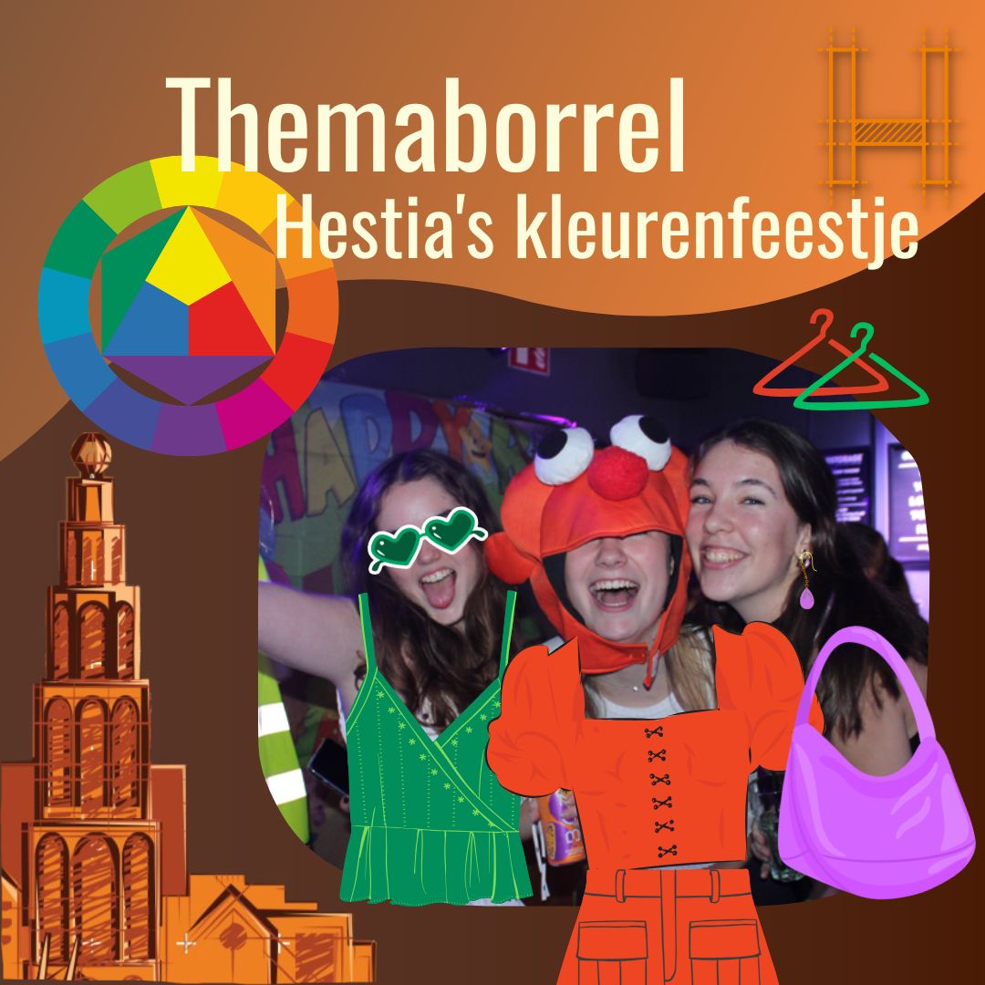Kleurenfeestje borrel